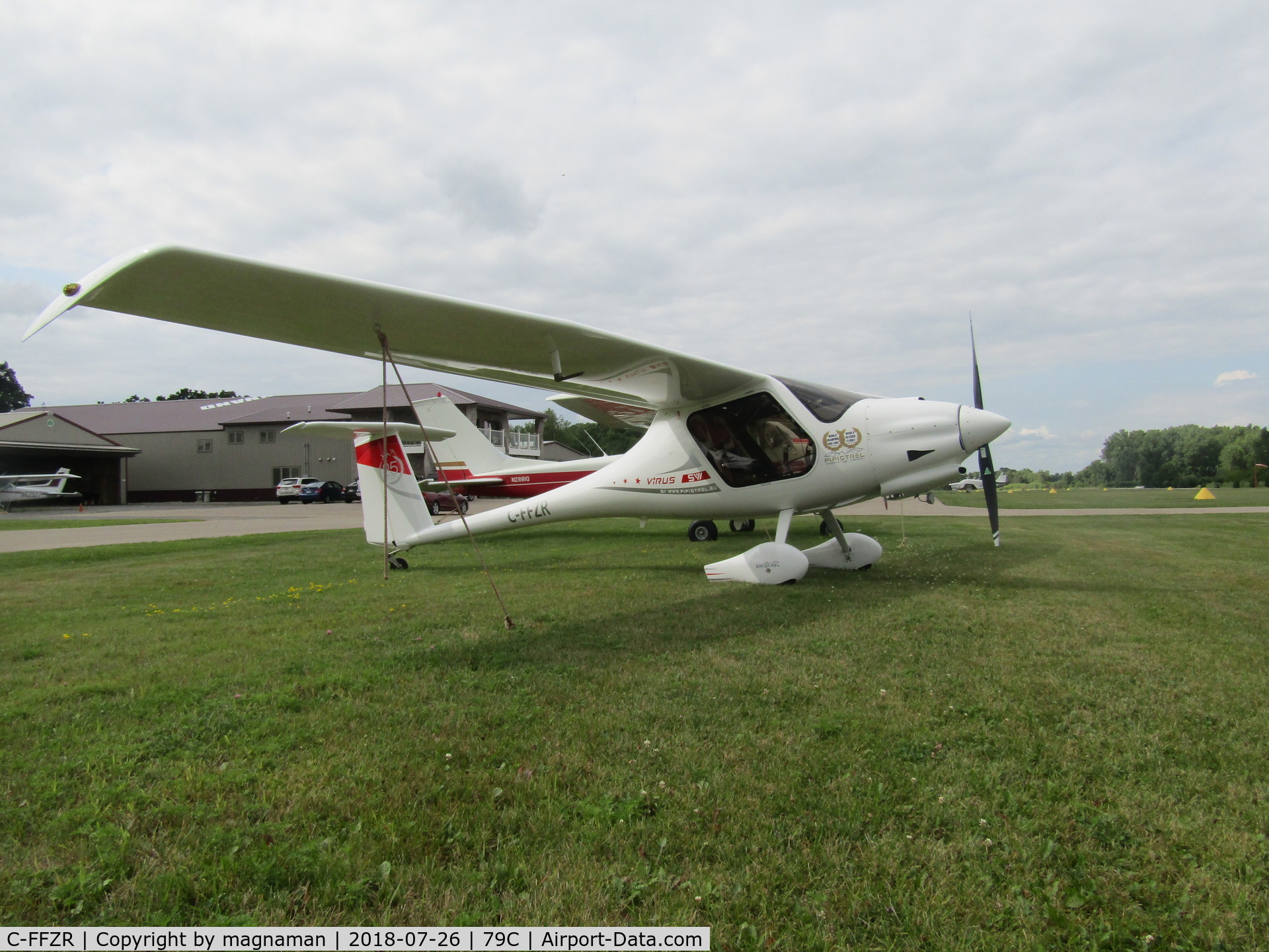 C-FFZR, 2014 Pipistrel Virus SW C/N 635 SW100IS, One of over 300 canadians seen during EAA 18 trip