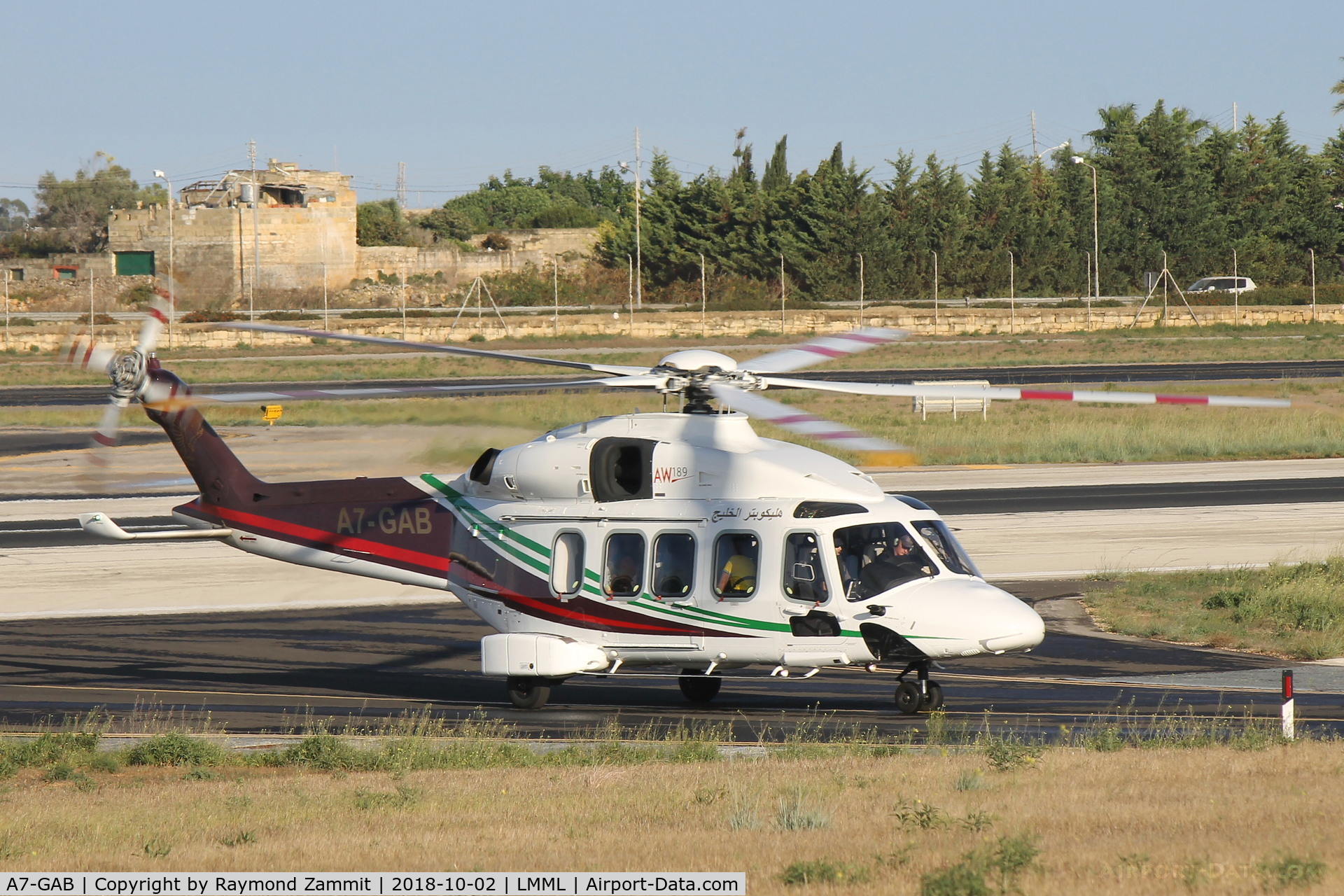 A7-GAB, 2014 AgustaWestland AW-189 C/N 49010, AgustaWestland AW-189 A7-GAB Gulf Helicopters