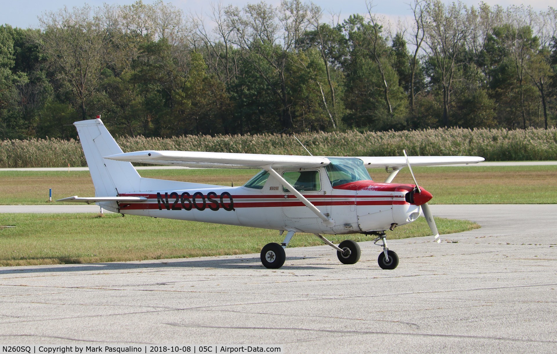 N260SQ, 1981 Cessna 152 C/N 15285154, Cessna 152