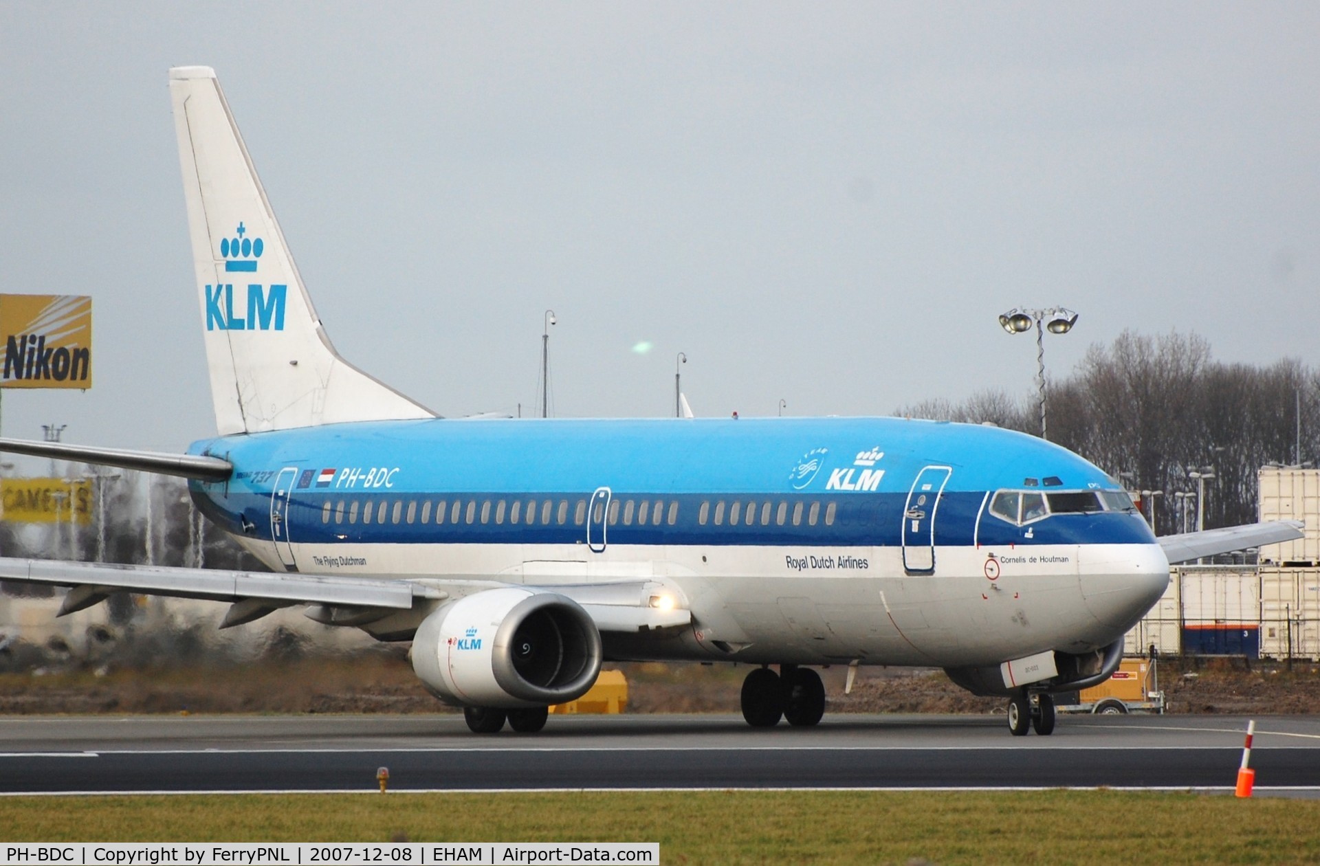 PH-BDC, 1986 Boeing 737-306 C/N 23539, KLM B733 was scrapped in the UK 2009