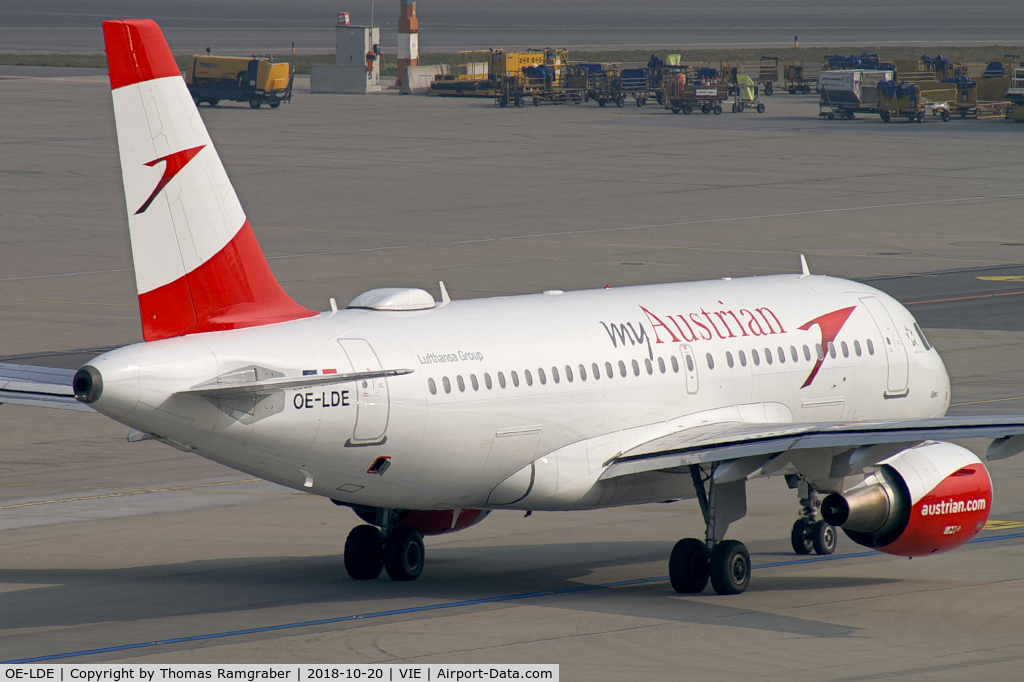 OE-LDE, 2005 Airbus A319-112 C/N 2494, Austrian Airlines Airbus A319