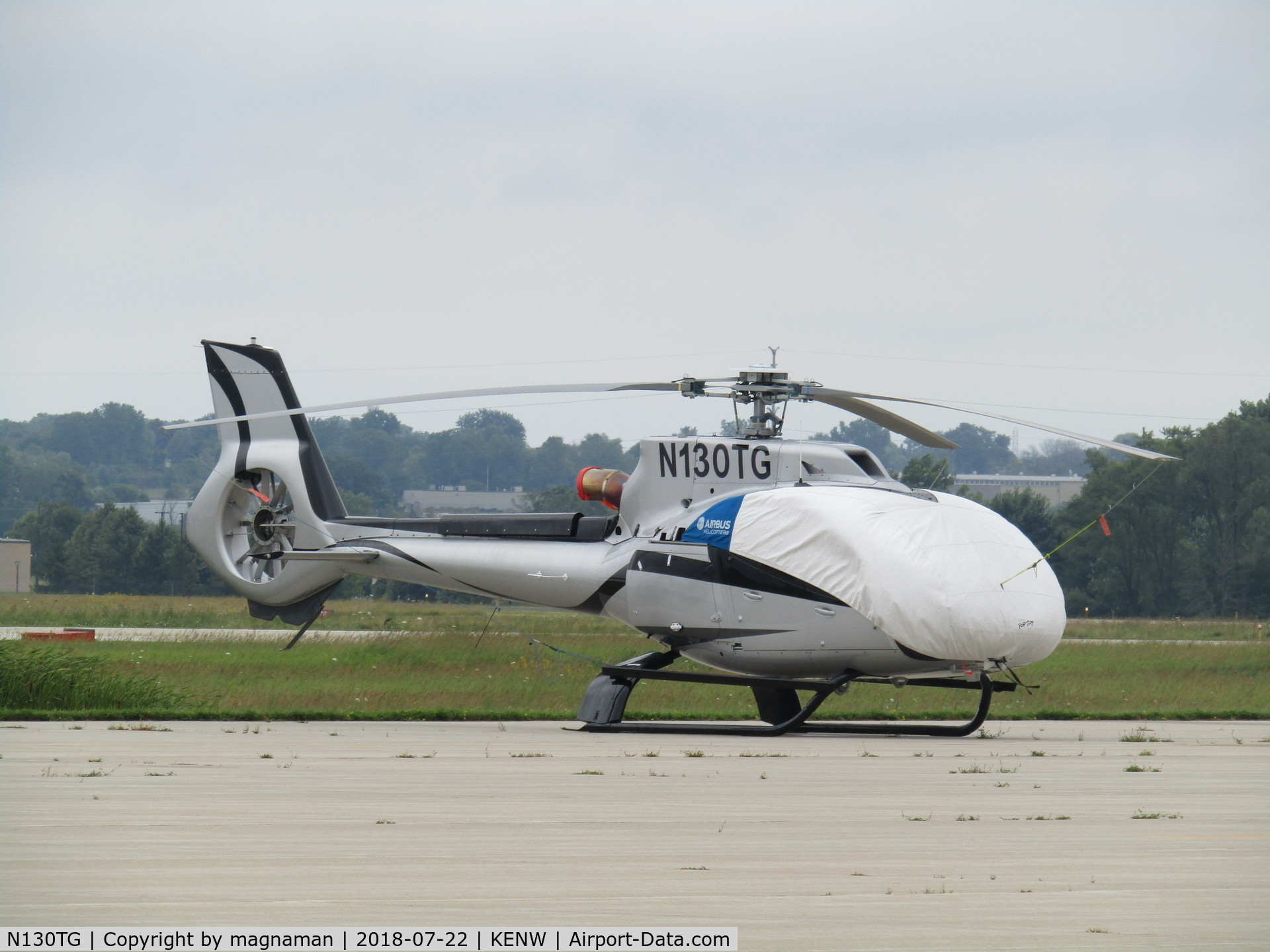 N130TG, Airbus Helicopters EC-130T-2 C/N 8320, covered at kenosha