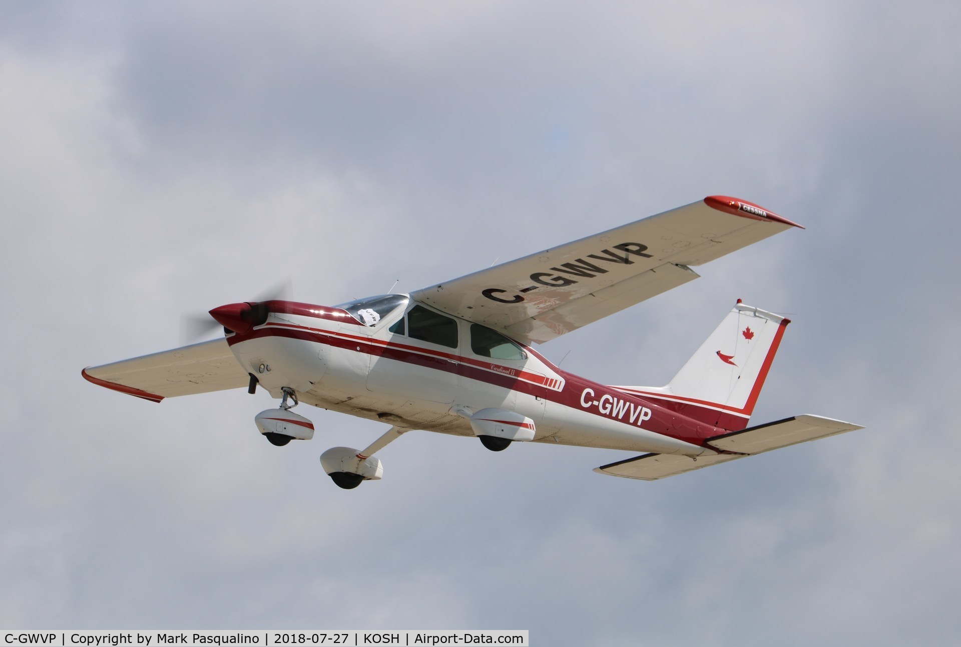 C-GWVP, 1975 Cessna 177B Cardinal C/N 17702302, Cessna 177B