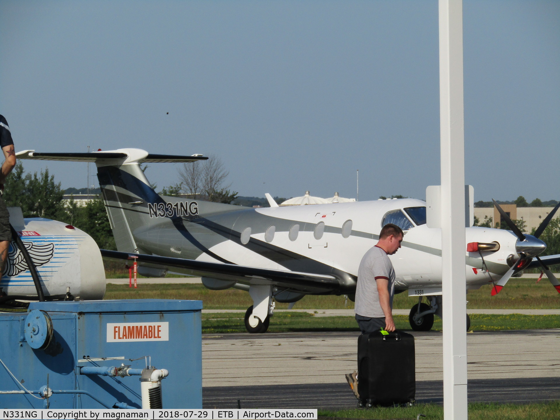 N331NG, 2012 Pilatus PC-12-47E C/N 1331, at west bend