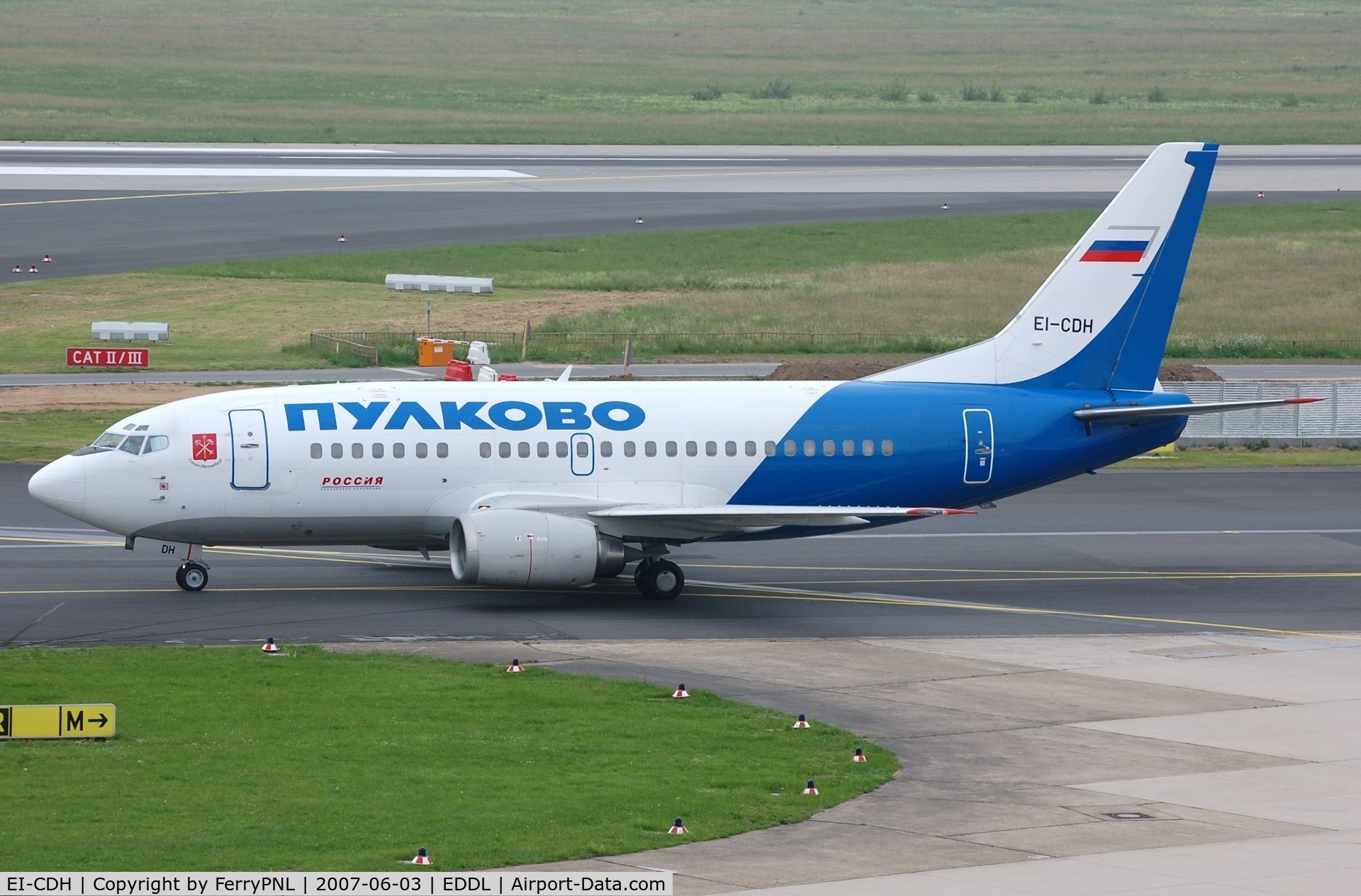 EI-CDH, 1992 Boeing 737-548 C/N 25739, B735 of Bykovo the forerunner of nowadays Rossiya.