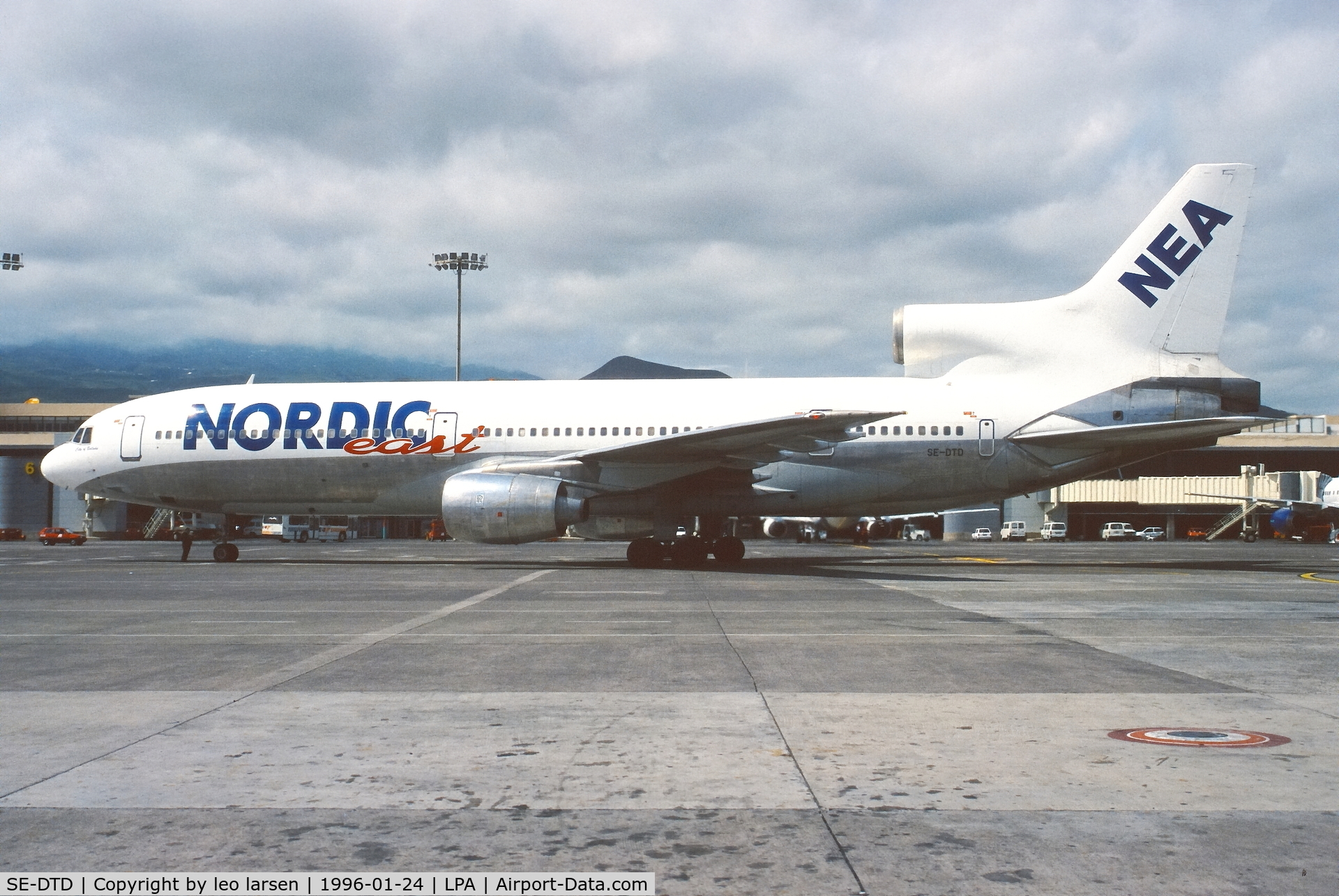 SE-DTD, 1973 Lockheed L-1011-385-1 TriStar 1 C/N 193R-1033, Las Palmas 24.1.1996