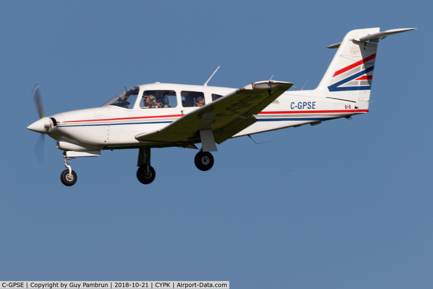 C-GPSE, 1981 Piper PA-28RT-201T Turbo Arrow IV C/N 28R-8131079, Landing