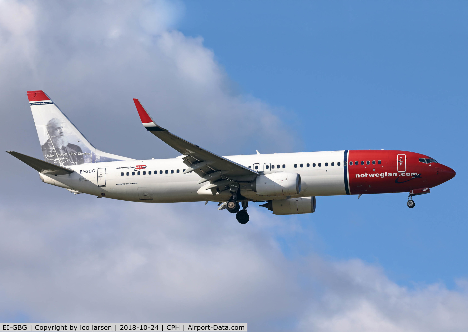 EI-GBG, 2013 Boeing 737-8JP C/N 39023, Copenhagen 24.10.2018