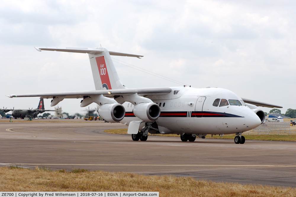 ZE700, 1984 British Aerospace BAe.146 CC.2 C/N E1021, 