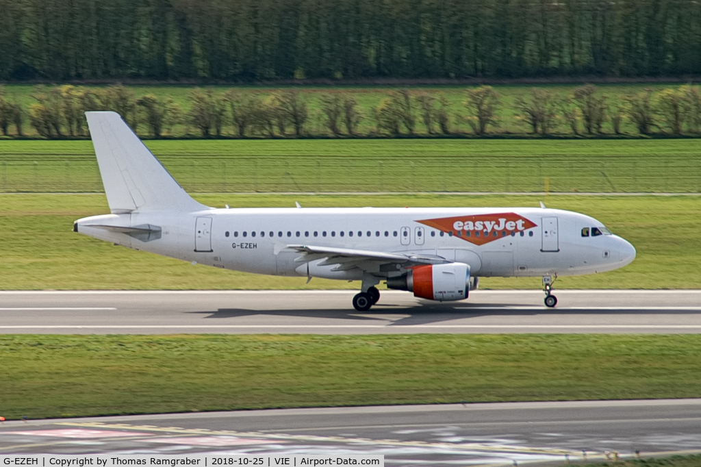 G-EZEH, 2004 Airbus A319-111 C/N 2184, easyJet Airline Airbus A319