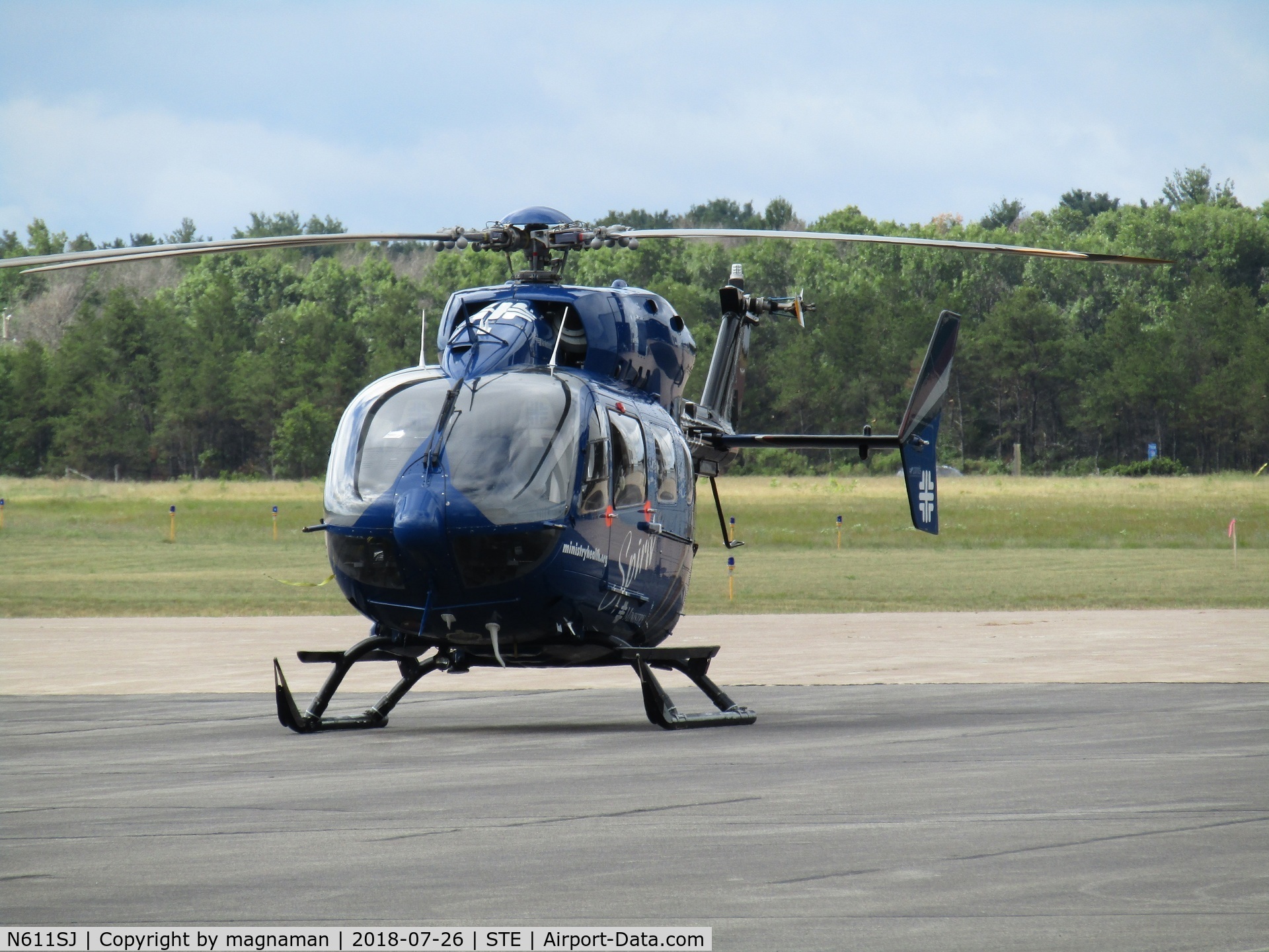 N611SJ, Eurocopter-Kawasaki EC-145 (BK-117C-2) C/N 9303, rescue chopper