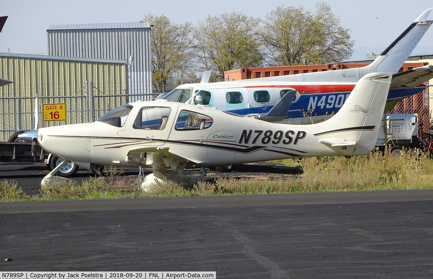 N789SP, 2003 Cirrus SR22 C/N 0742, At Ft.Collins/Loveland airport CO
