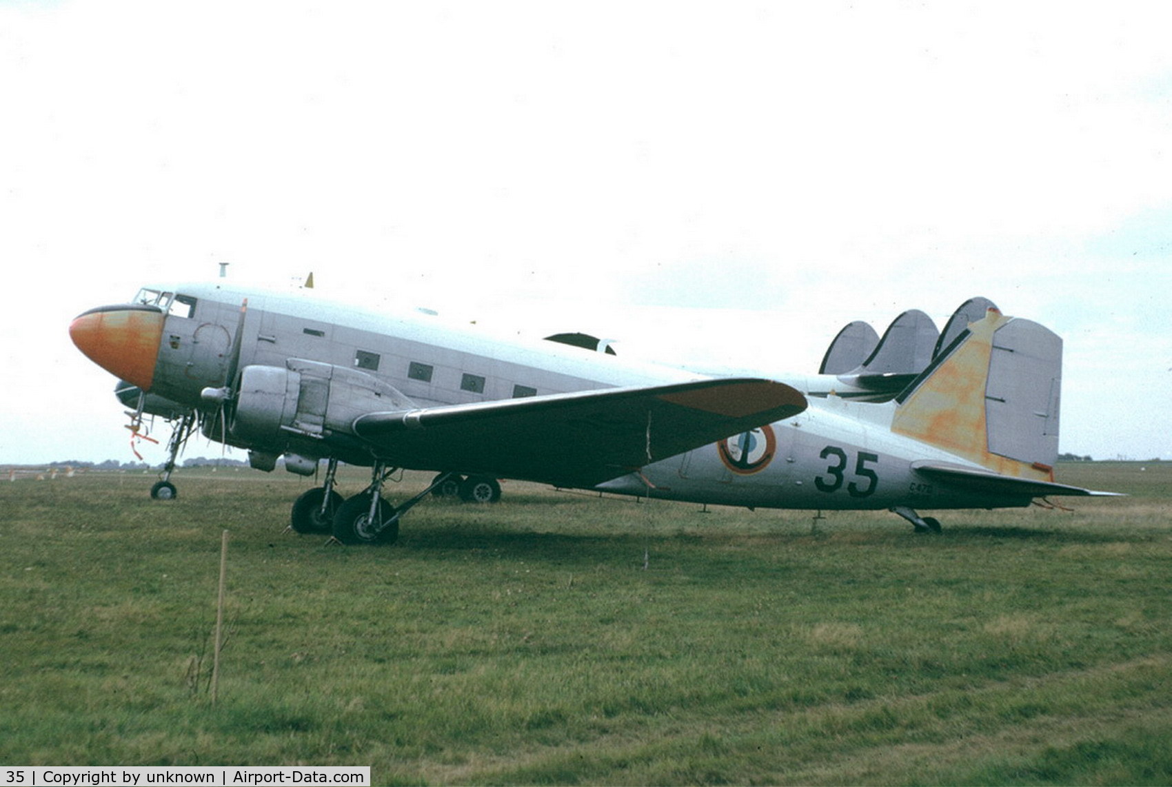 35, 1944 Douglas C-47A Skytrain C/N 13835, photo took in france