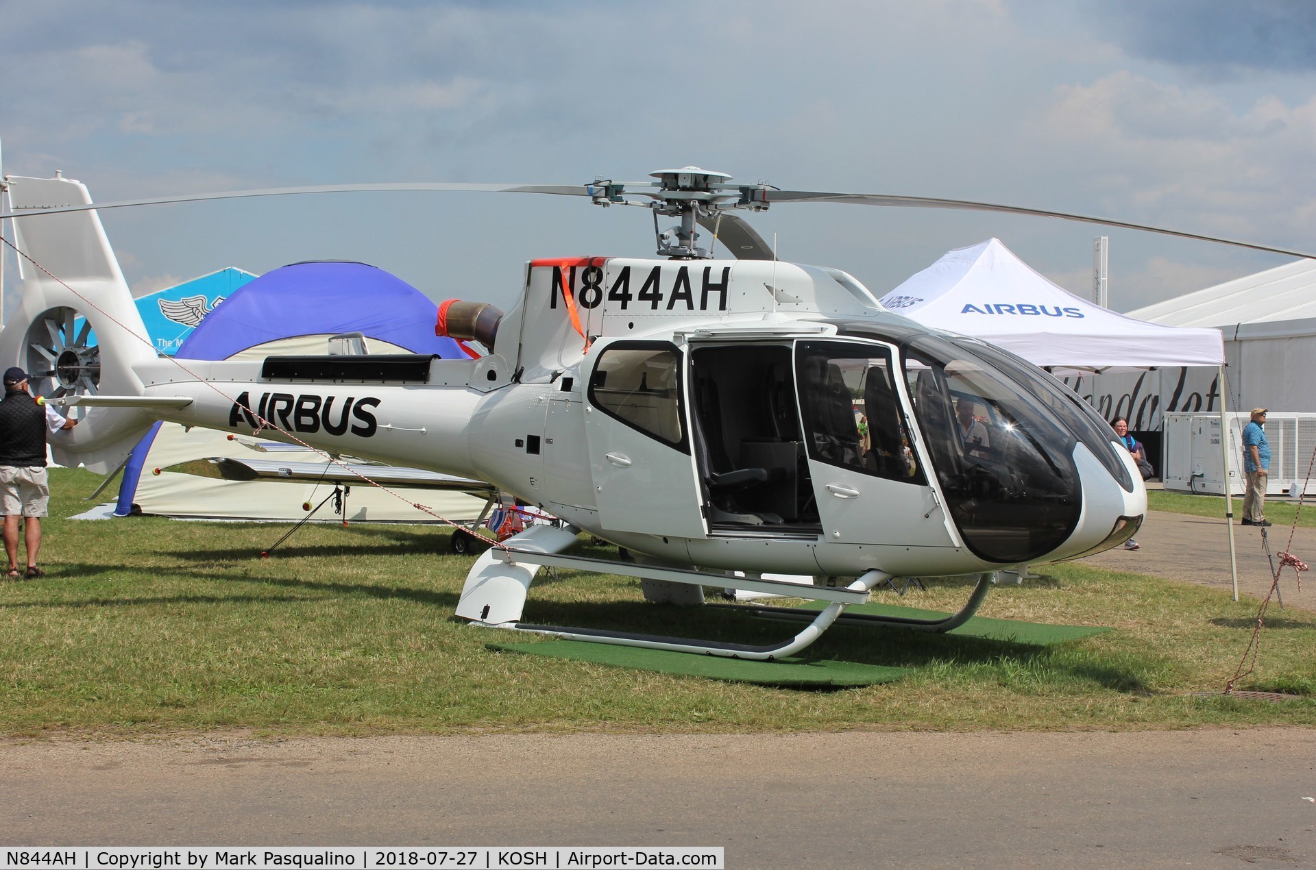 N844AH, 2017 Airbus Helicopters EC-130T-2 C/N 8444, EC 130 T2