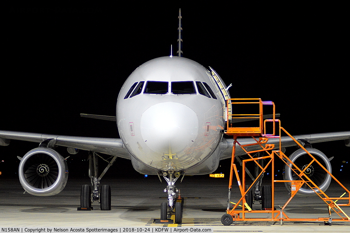 N158AN, 2016 Airbus A321-231 C/N 7009, Overnight storage at F Pad