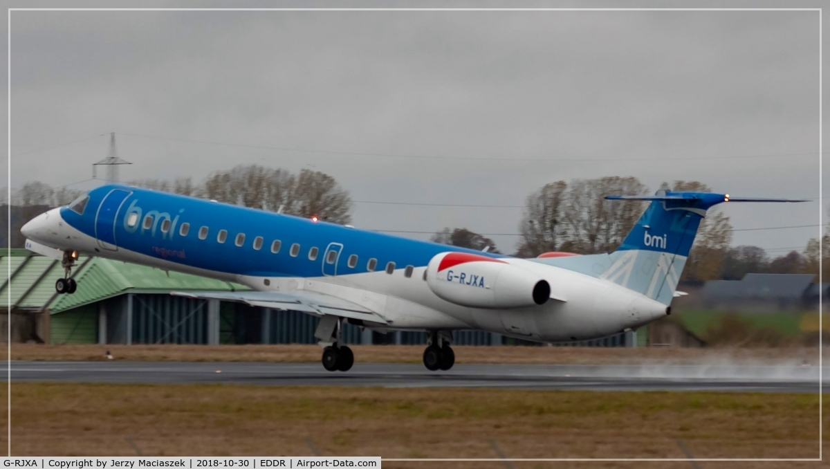 G-RJXA, 1999 Embraer EMB-145EP (ERJ-145EP) C/N 145136, Embraer EMB-145EP (ERJ-145EP)