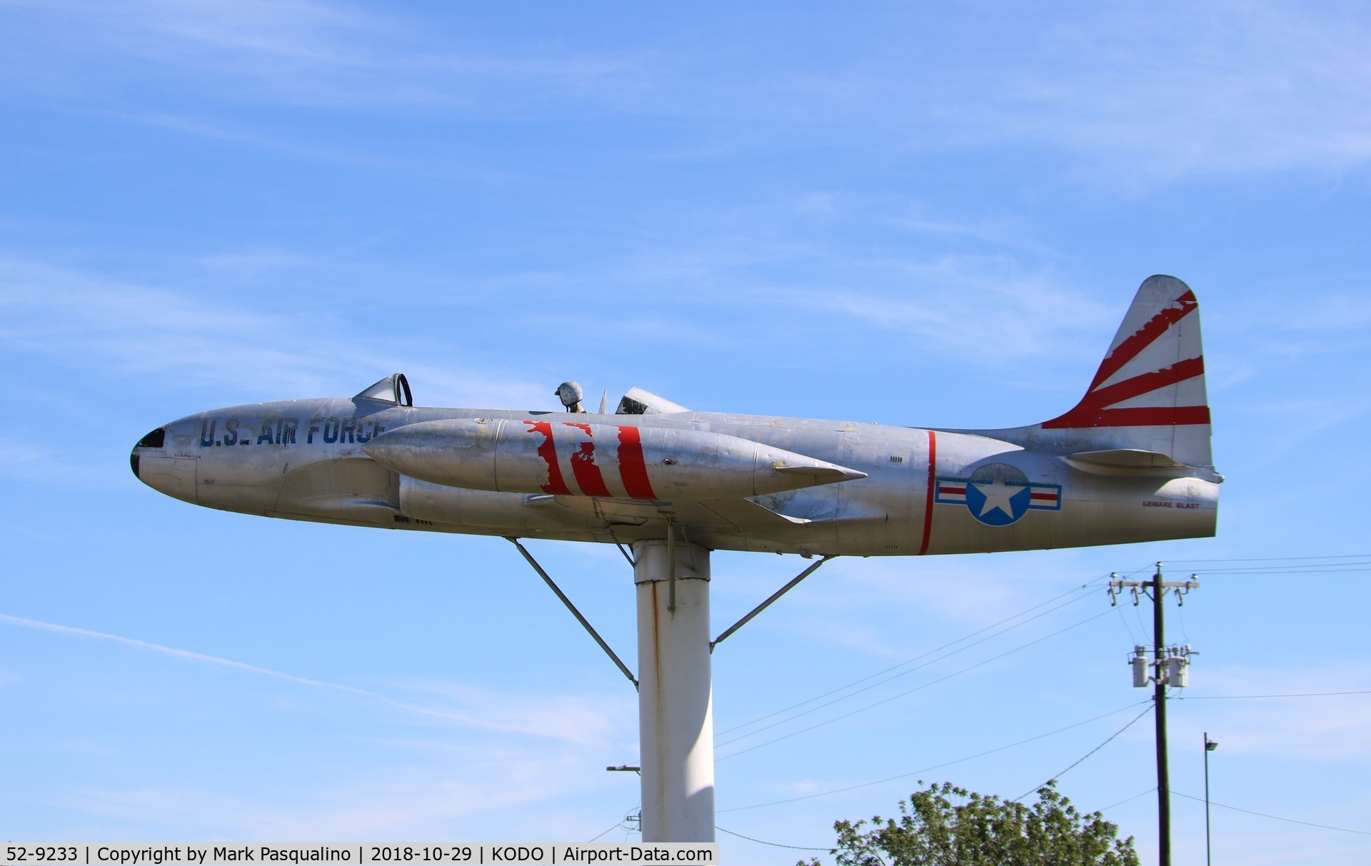 52-9233, 1952 Lockheed T-33A-1-LO Shooting Star C/N 580-7299, Lockheed T-33A