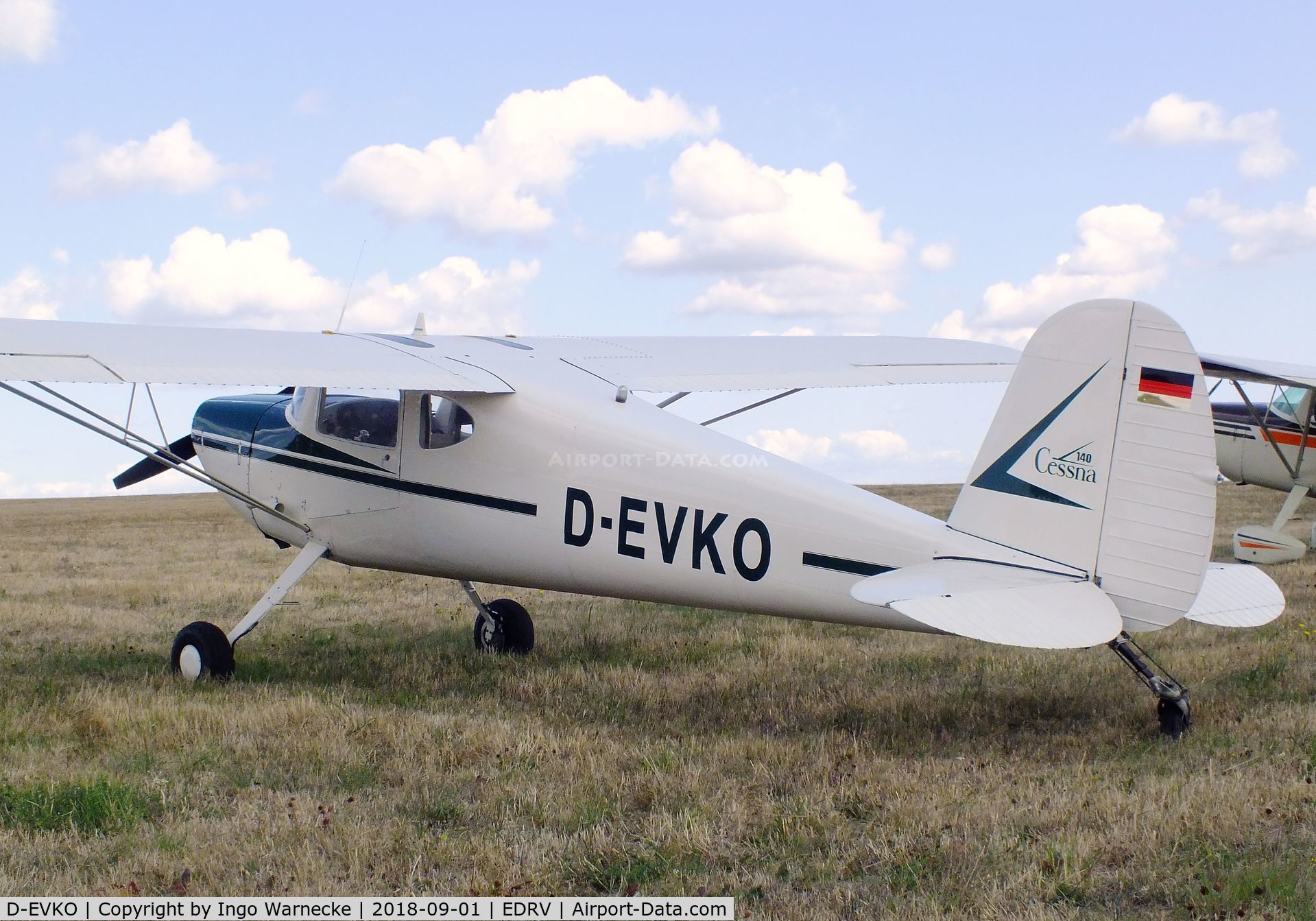 D-EVKO, 1946 Cessna 140 C/N 8936, Cessna 140 at the 2018 Flugplatzfest Wershofen