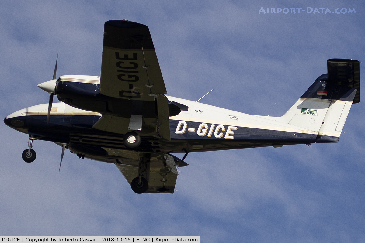 D-GICE, 2002 Piper PA-44-180 Seminole C/N 4496128, Geilenkirchen