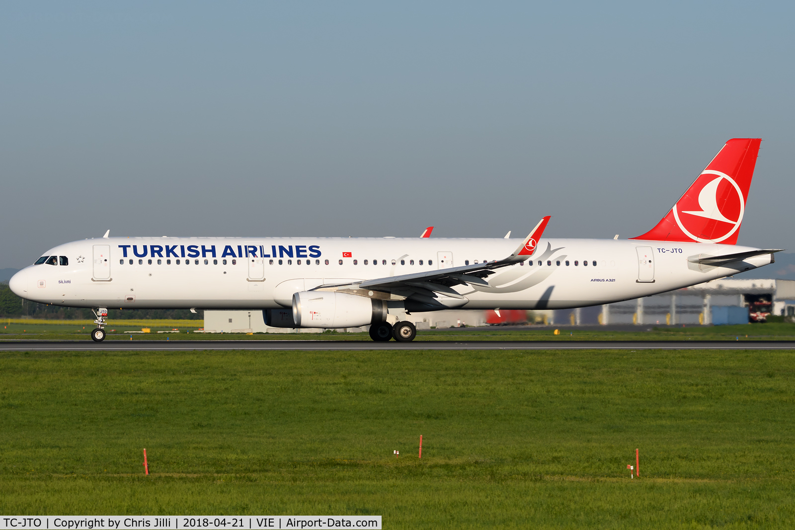 TC-JTO, 2016 Airbus A321-231 C/N 7299, Turkish Airlines