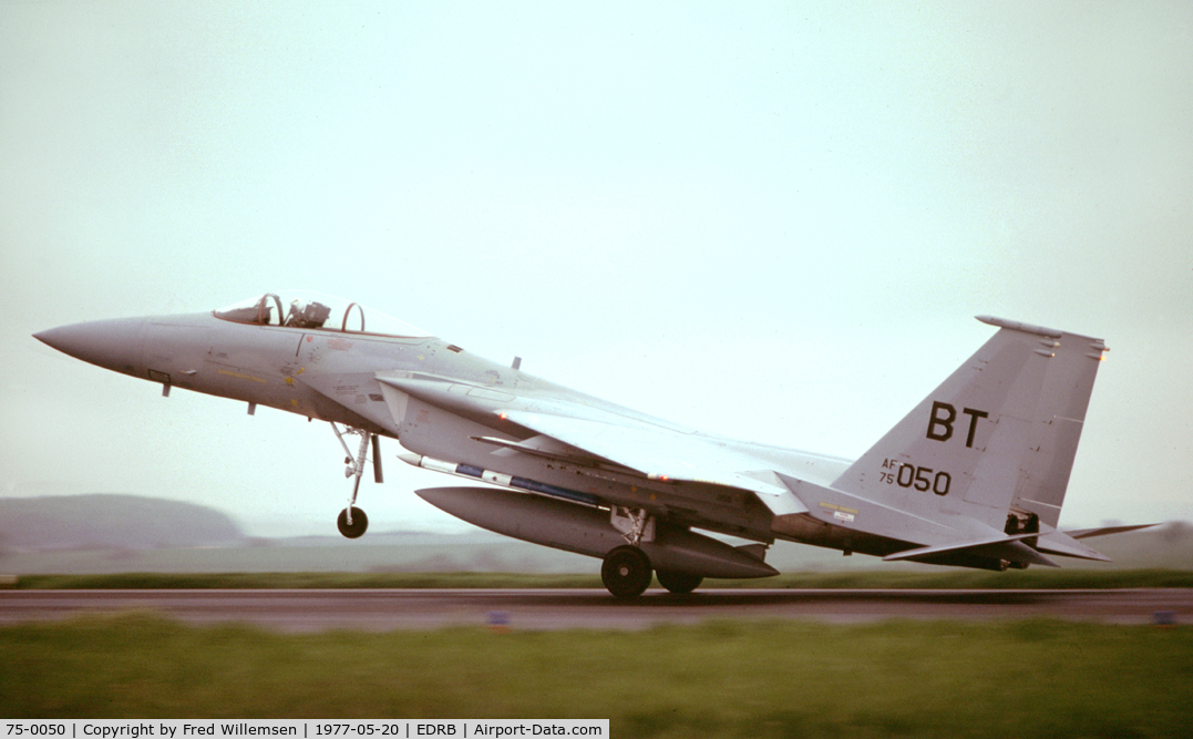 75-0050, 1975 McDonnell Douglas F-15A Eagle C/N 151/A130, 