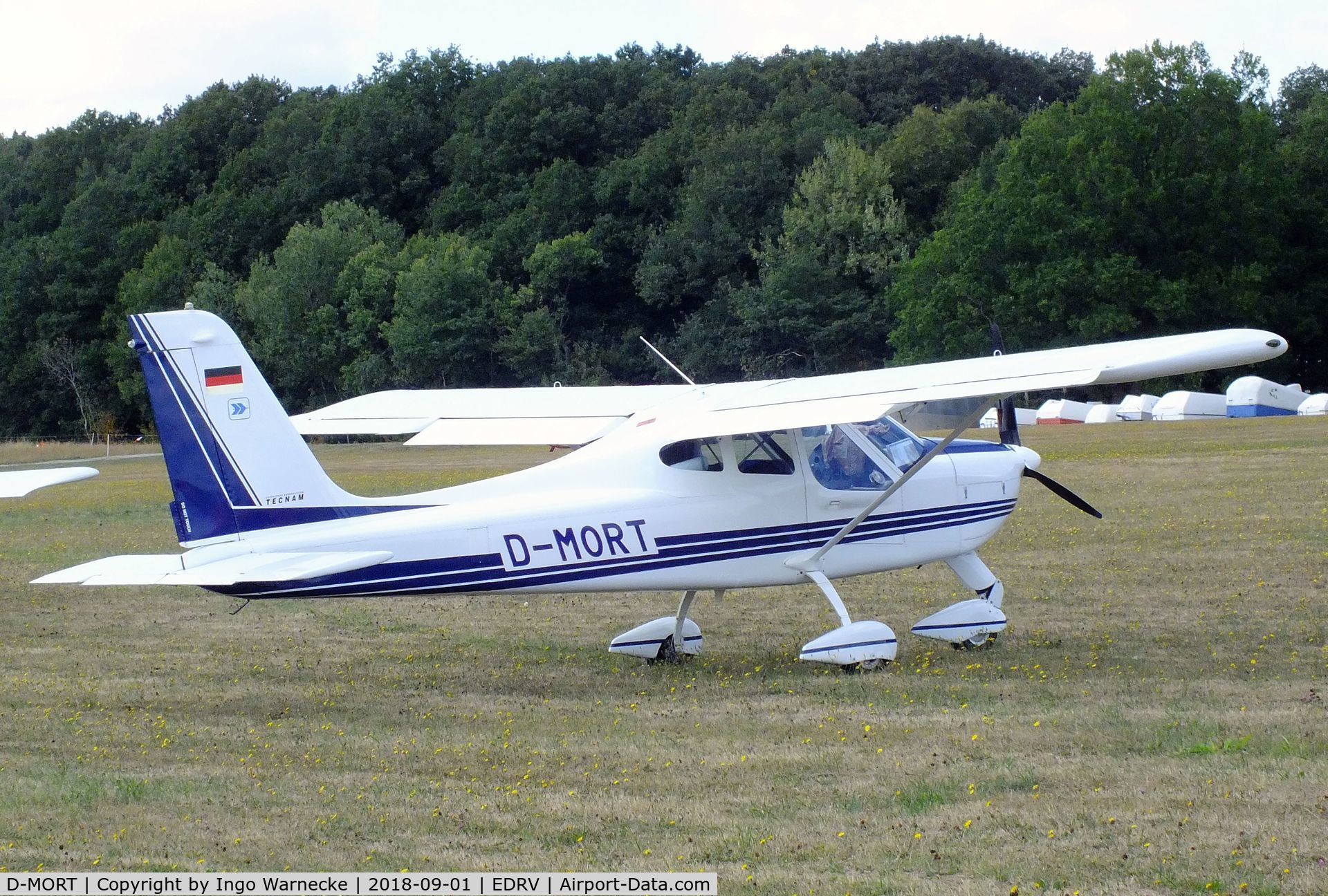 D-MORT, Tecnam P-92S Echo C/N Not found D-MORT, Tecnam P92S Echo at the 2018 Flugplatzfest Wershofen