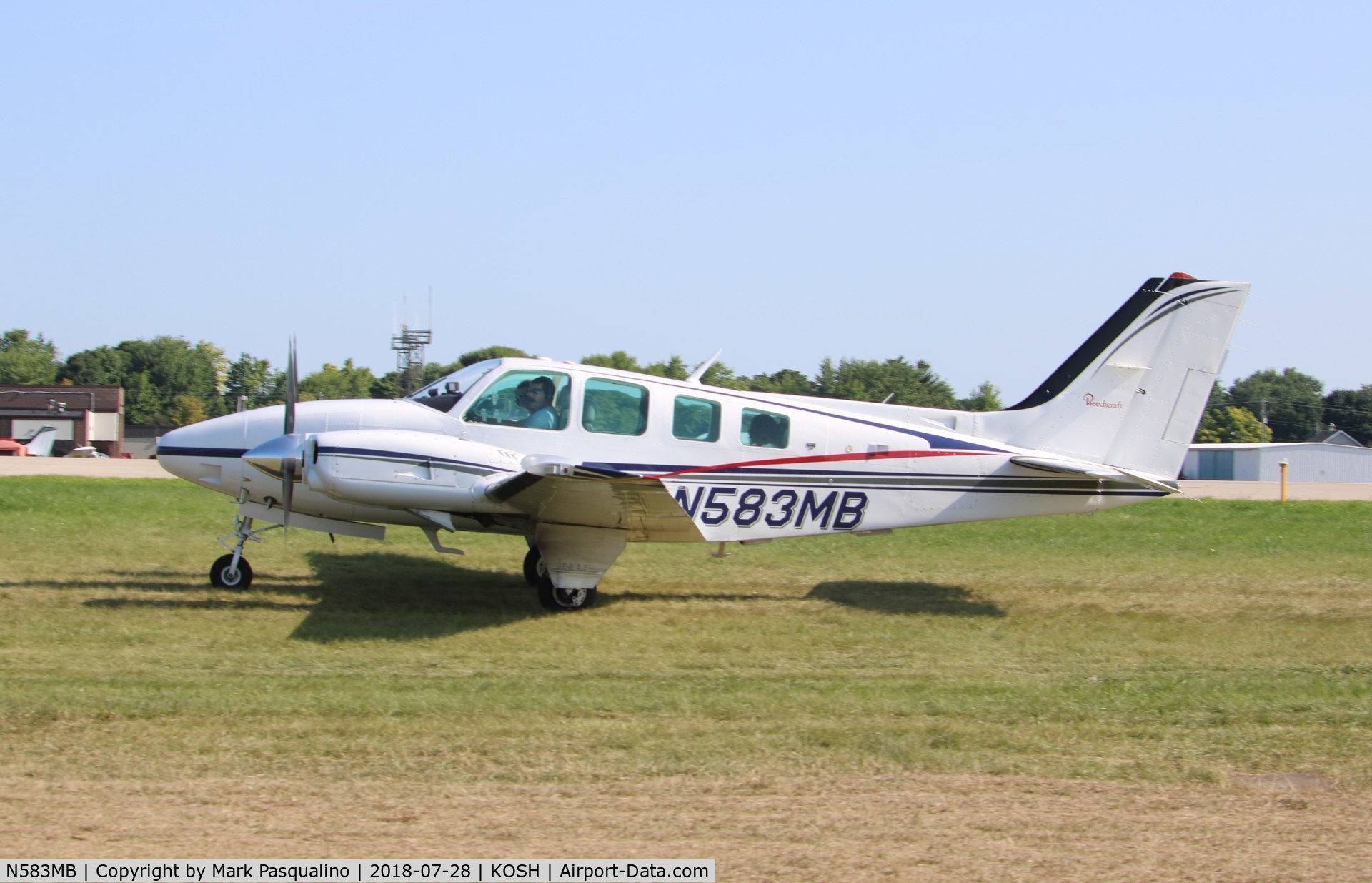 N583MB, 1983 Beech 58TC Baron C/N TK-150, Beech 58TC