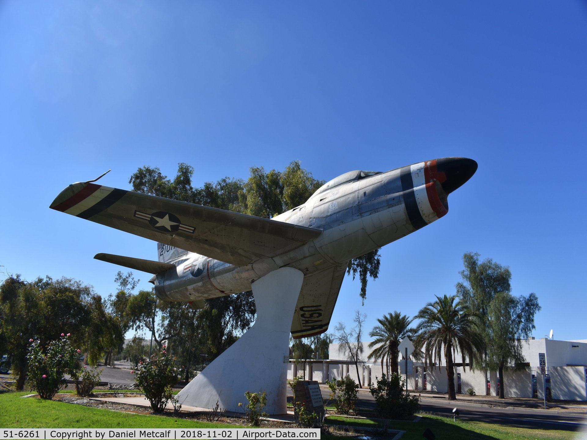 51-6261, 1951 North American F-86D Sabre C/N 173-405, Seen at Veterans Park in Chandler, AZ