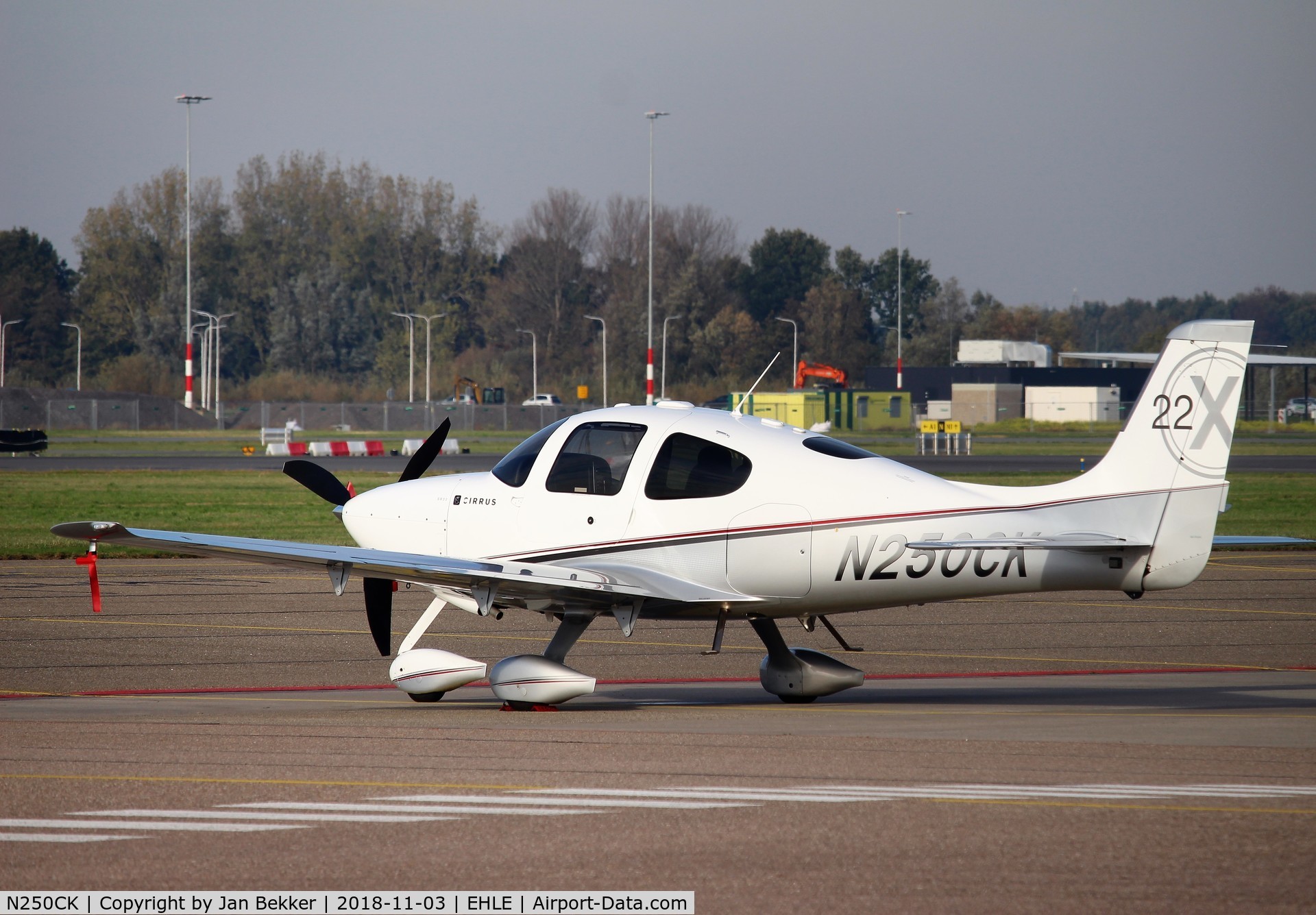 N250CK, 2009 Cirrus SR22X C/N 3421, Lelystad Airport