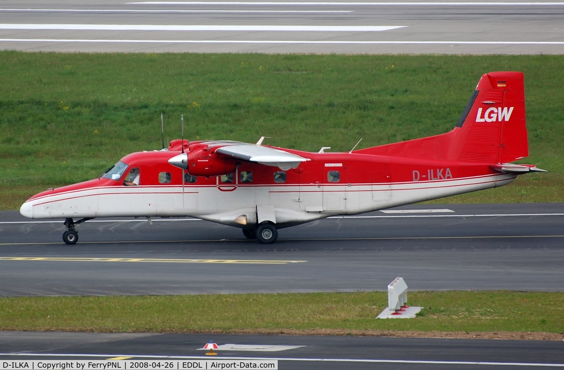 D-ILKA, 1982 Dornier 228-100 C/N 7005, Arrival of LGW DO228