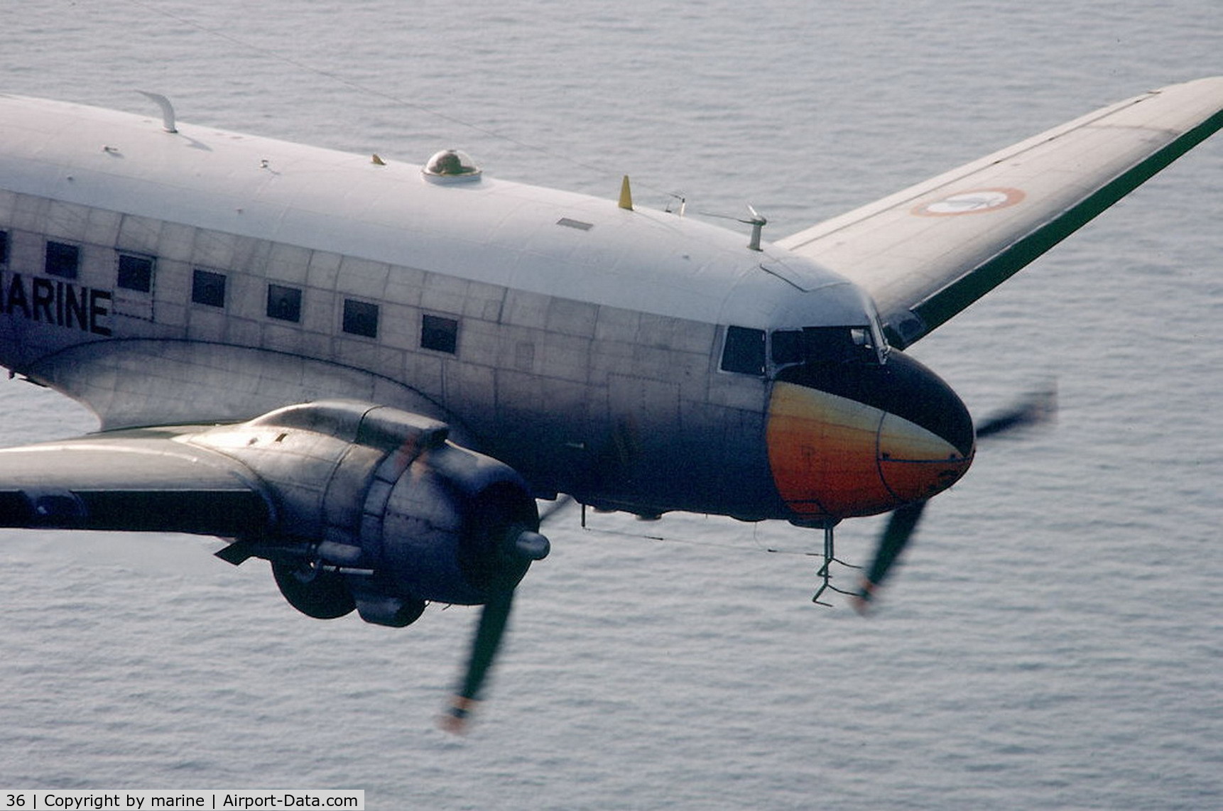 36, 1942 Douglas DC-3C-S1C3G (C-47A) C/N 9798, C 47 French marine taken in fly
