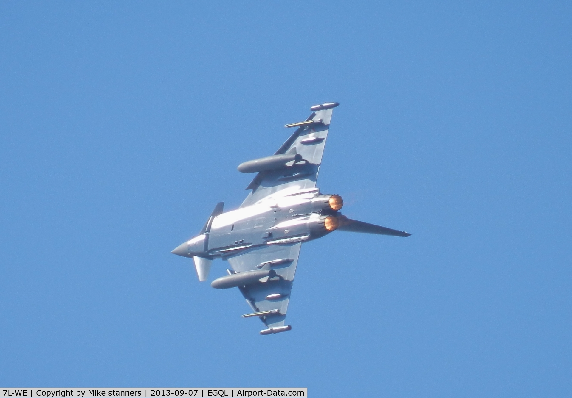 7L-WE, 2008 Eurofighter EF-2000 Typhoon S C/N AS005, Austrian AF EF2000 Typhoon Leuchars airshow,7.9.13