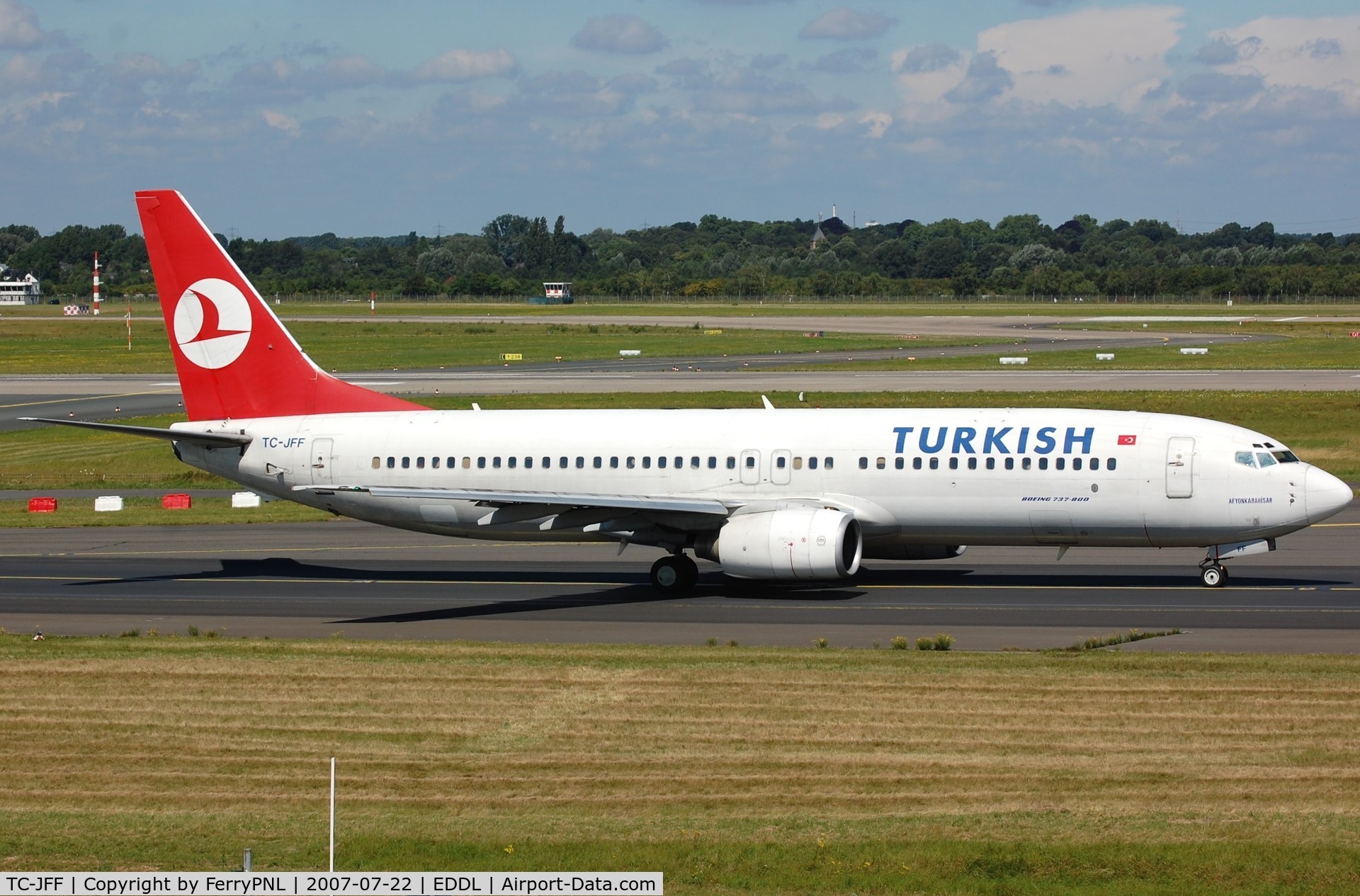 TC-JFF, 1998 Boeing 737-8F2 C/N 29768, Turkish B738