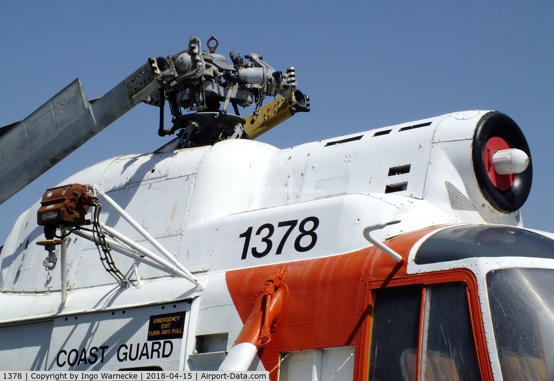 1378, Sikorsky HH-52A Sea Guard C/N 62.056, Sikorsky HH-52A Sea Guardian at the USS Alabama Battleship Memorial Park, Mobile AL