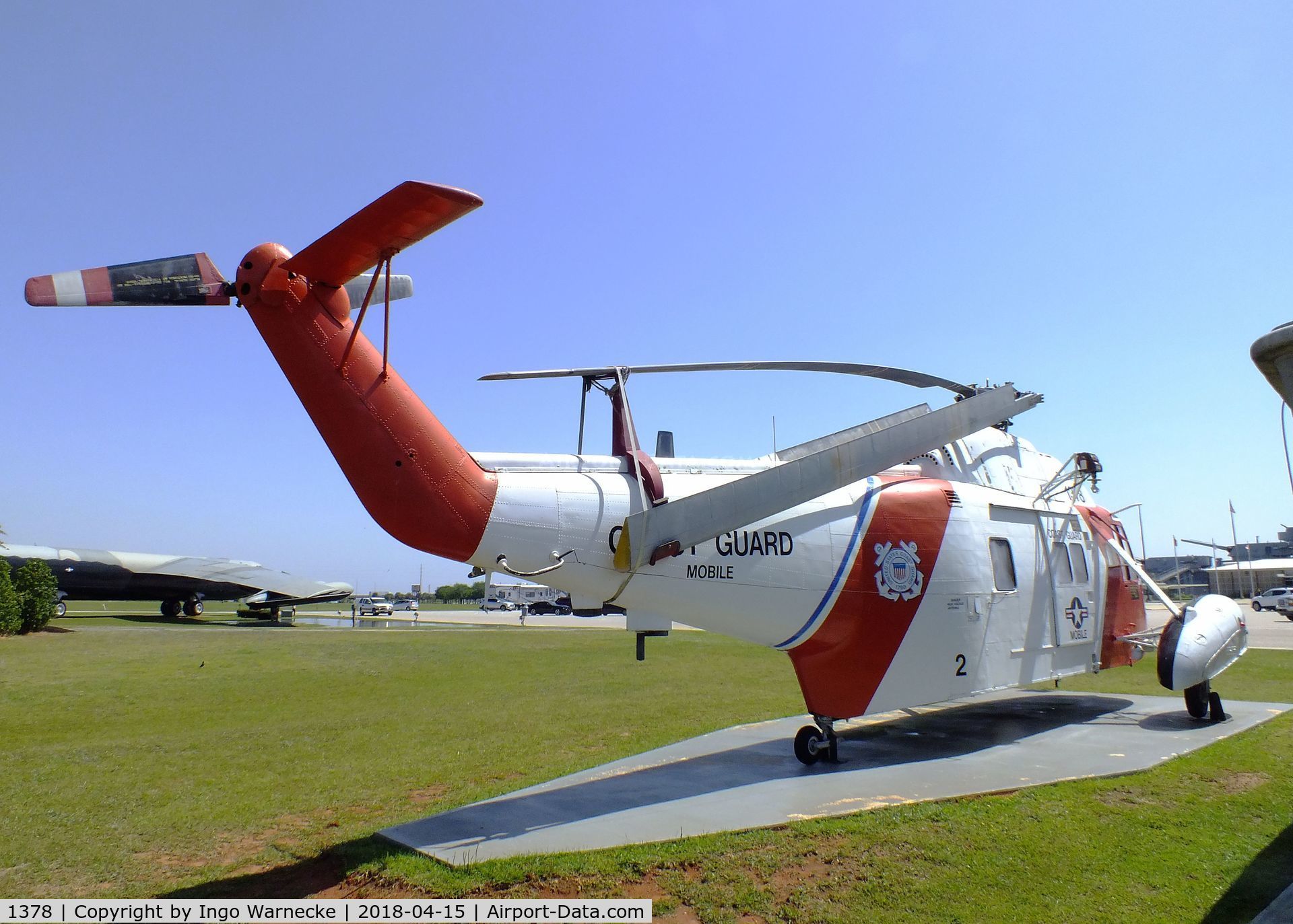 1378, Sikorsky HH-52A Sea Guard C/N 62.056, Sikorsky HH-52A Sea Guardian at the USS Alabama Battleship Memorial Park, Mobile AL