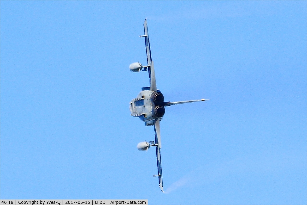 46 18, Panavia Tornado IDS C/N 789/GS251/4318, German Air Force Panavia Tornado IDS, Take off rwy 23, Bordeaux-Mérignac (LFBD-BOD)