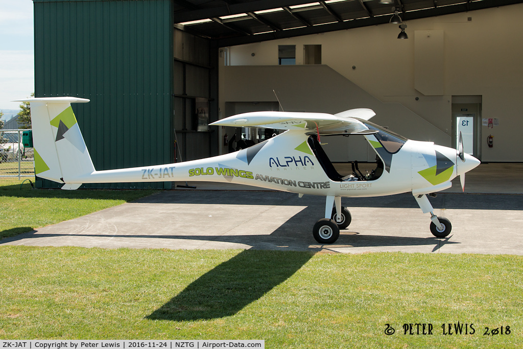 ZK-JAT, Pipistrel Alpha Trainer C/N 448 AT 912, Solo Wings Ltd., Tauranga