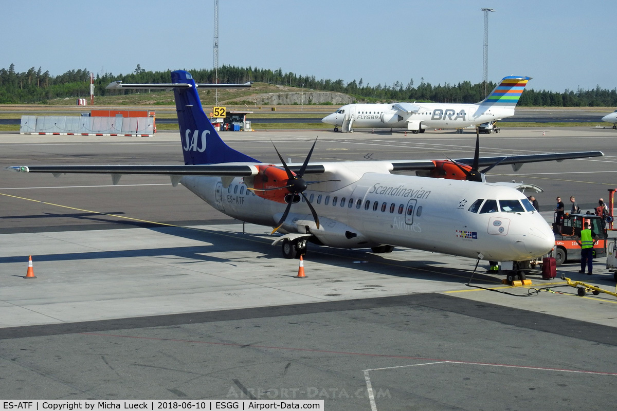 ES-ATF, 2013 ATR 72-600 (72-212A) C/N 1131, At Gothenburg