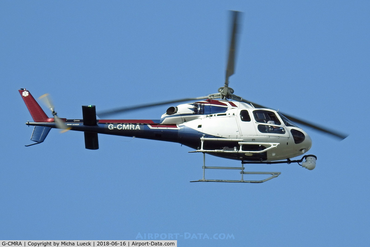 G-CMRA, 1994 Eurocopter AS-355N Twinstar C/N 5560, At Gothenburg, filming the Volvo Ocean Race