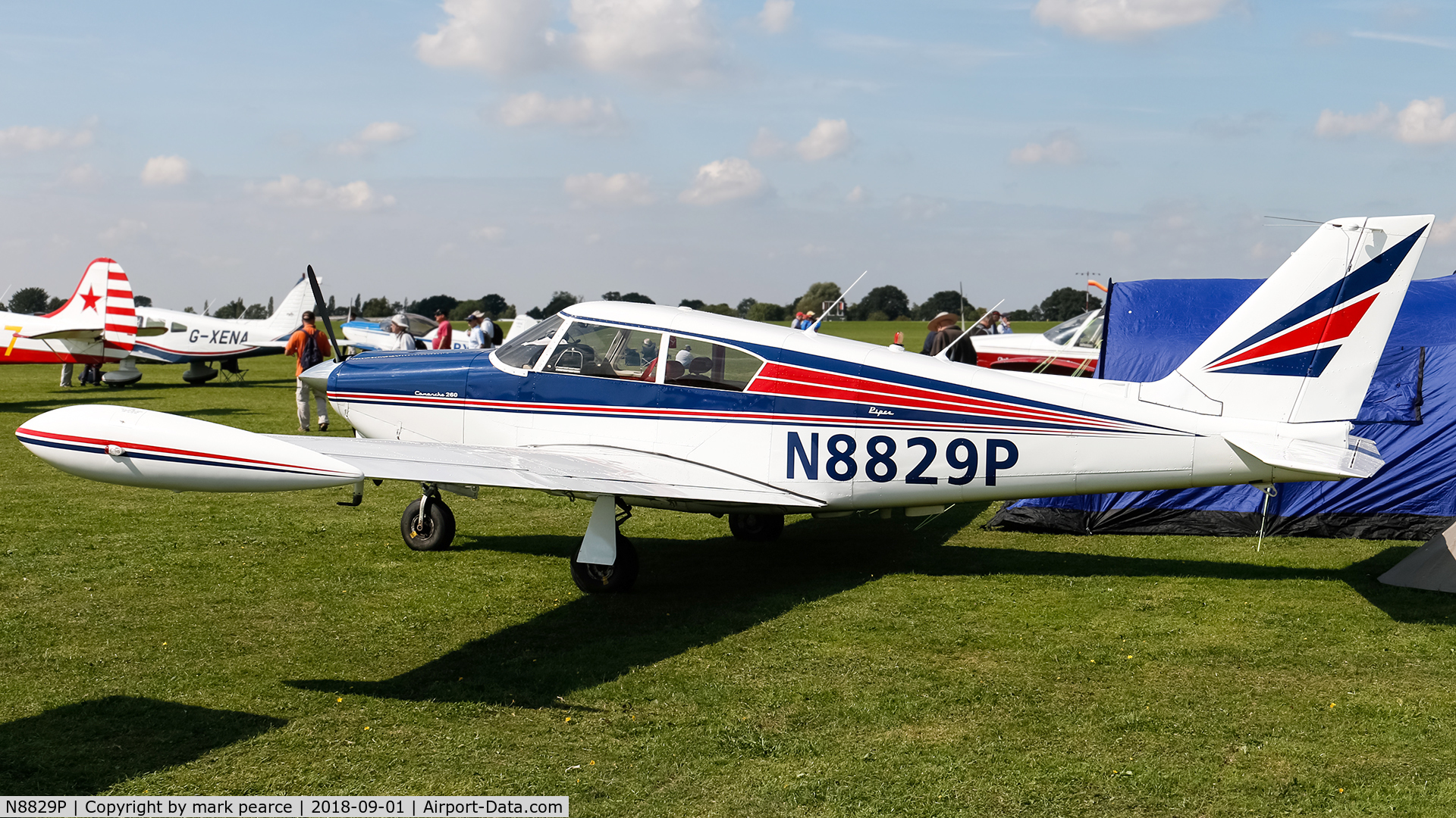 N8829P, 1965 Piper PA-24-260 Comanche C/N 24-4285, Sywell LAA rally