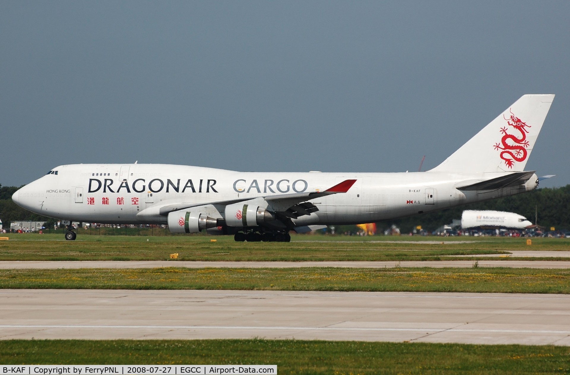 B-KAF, 1992 Boeing 747-412 C/N 26547, Arrival of Dragonair Crago B744F