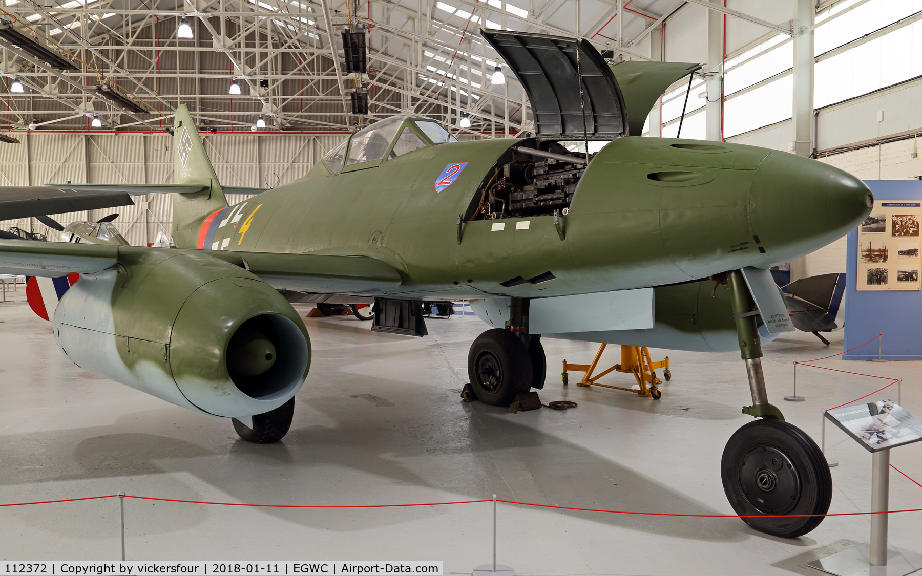 112372, Messerschmitt Me-262A-2a Schwalbe C/N 112372, RAF Museum Cosford