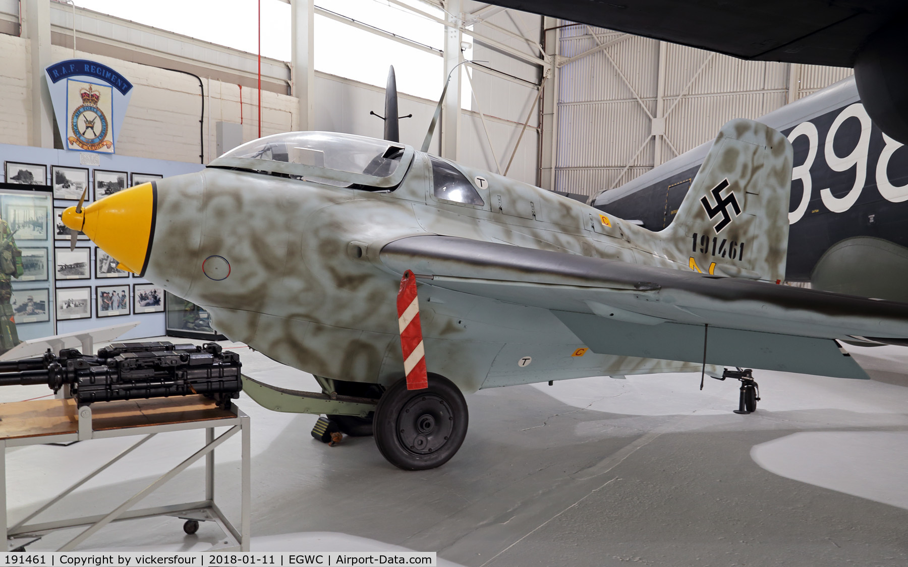 191461, 1945 Messerschmitt Me-163B-1a Komet C/N 191614, RAF Museum Cosford