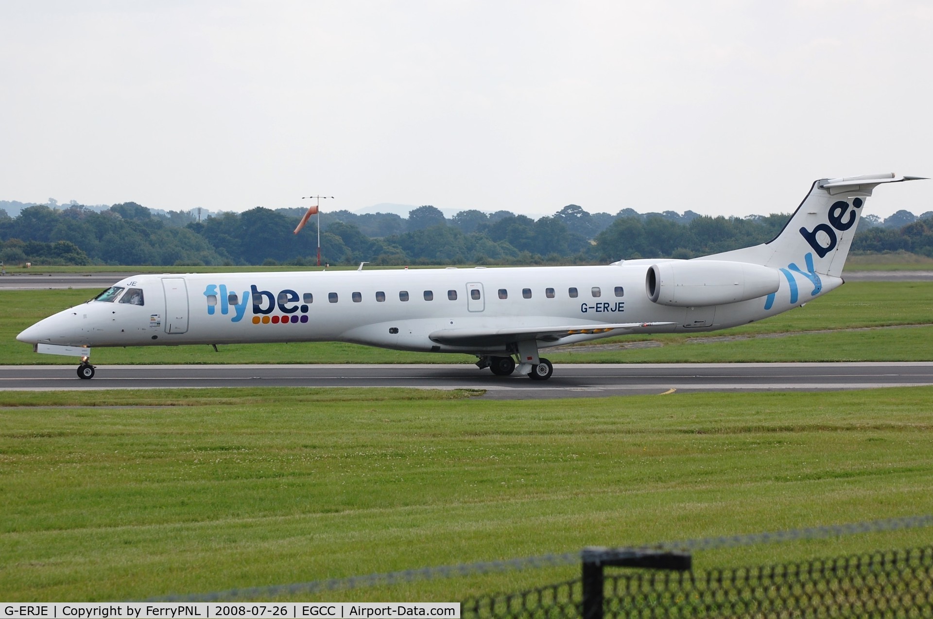 G-ERJE, 2000 Embraer EMB-145EP (ERJ-145EP) C/N 145315, Flybe ERJ145