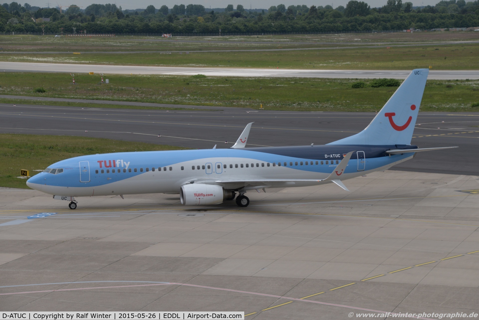 D-ATUC, 2006 Boeing 737-8K5 C/N 34684, Boeing 737-8K5(W) - X3 TUI TUIfly - 34684 - D-ATUC - 26.05.2015 - DUS