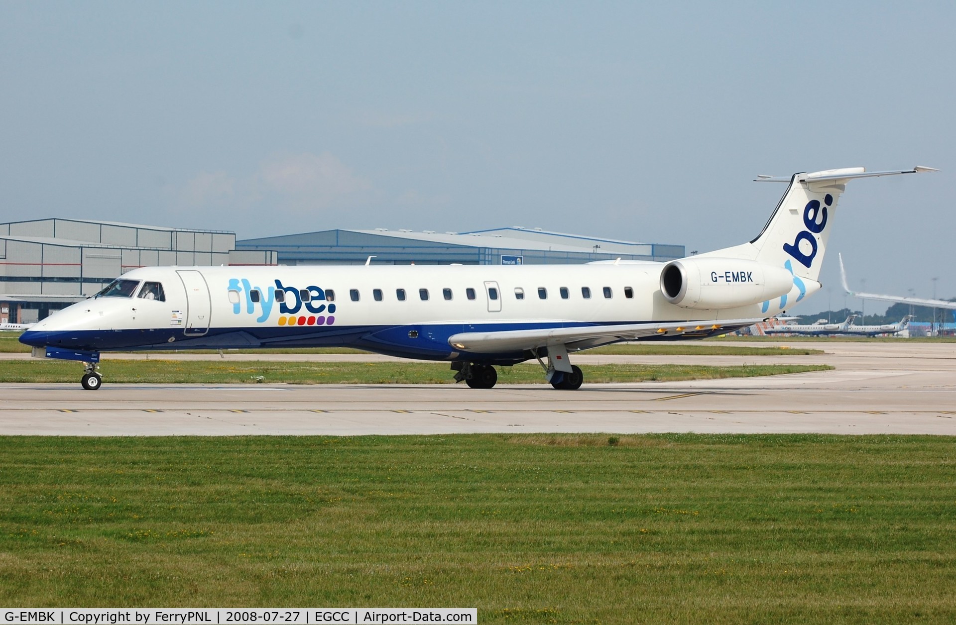 G-EMBK, 1999 Embraer EMB-145EU (ERJ-145EU) C/N 145167, Flybe ERJ145