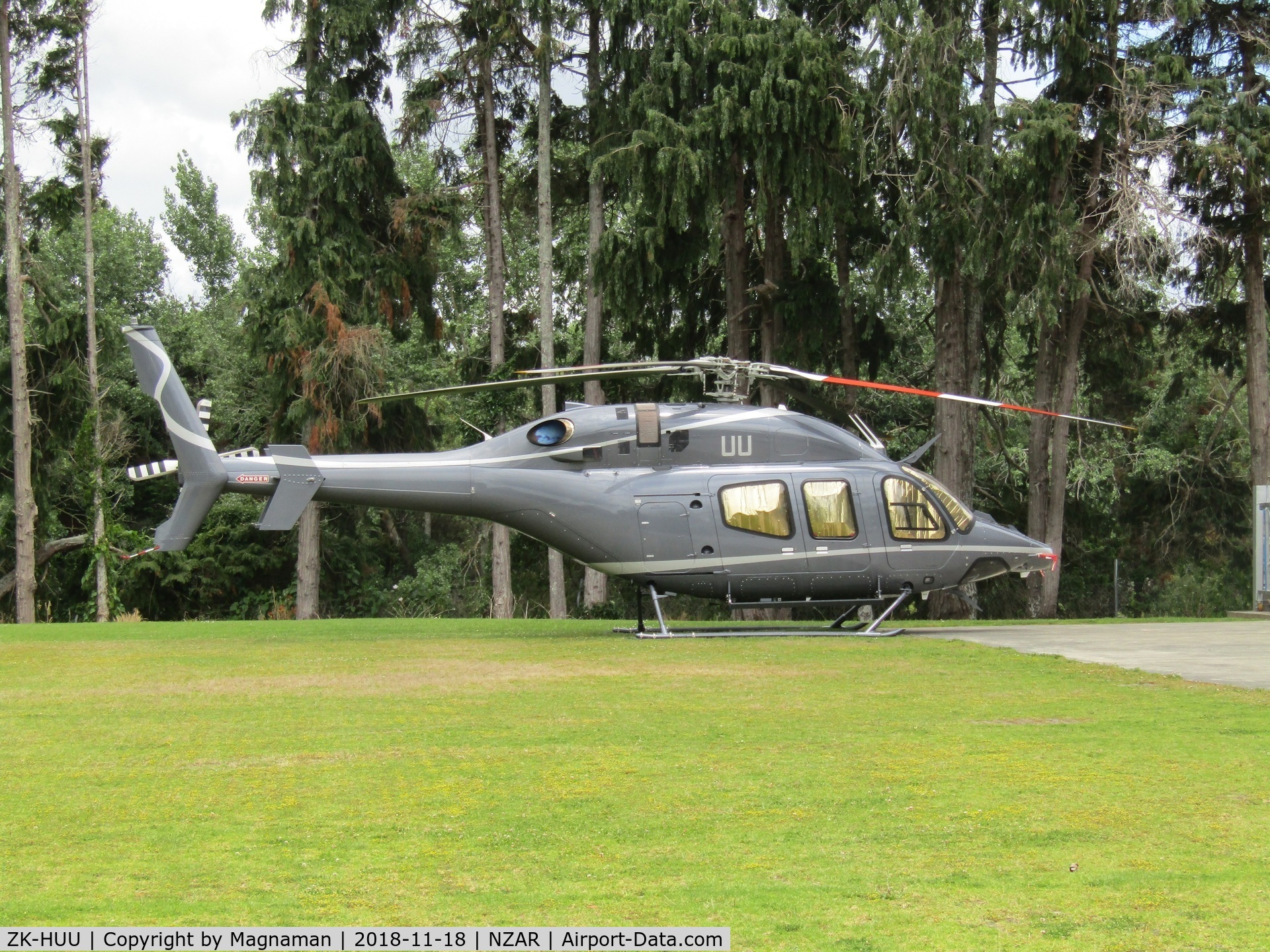 ZK-HUU, 2014 Bell 429 GlobalRanger GlobalRanger C/N 57246, wicked looking machine - outside Oceania