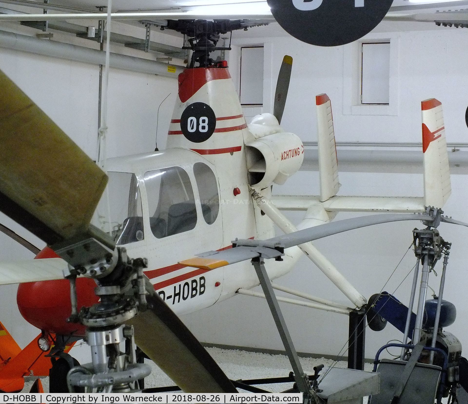 D-HOBB, 1965 Air & Space America Inc 18A C/N 18-26, Air & Space America 18A at the Hubschraubermuseum (helicopter museum), Bückeburg