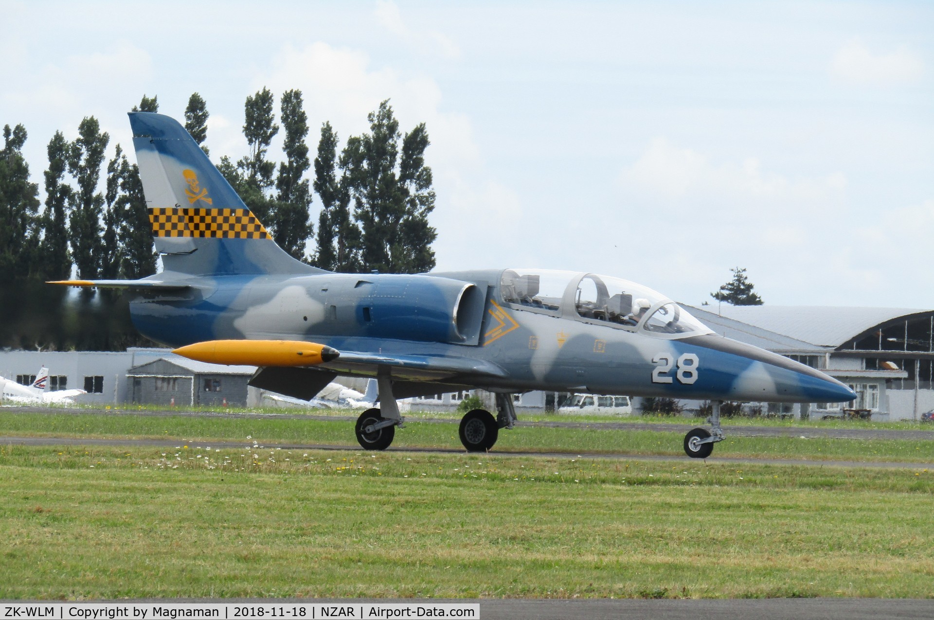 ZK-WLM, Aero L-39 Albatros C/N 332701, taxying in after display
