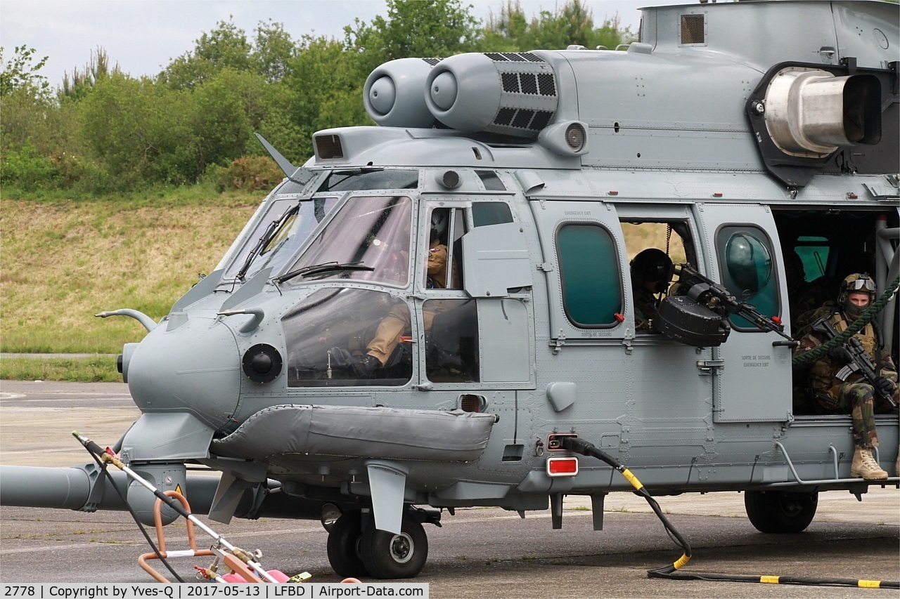 2778, 2012 Eurocopter EC-725R2 Caracal C/N 2778, Eurocopter EC-725R2 Caracal, Flight-line, Bordeaux-Mérignac Air Base 106 (LFBD-BOD) Open day 2017